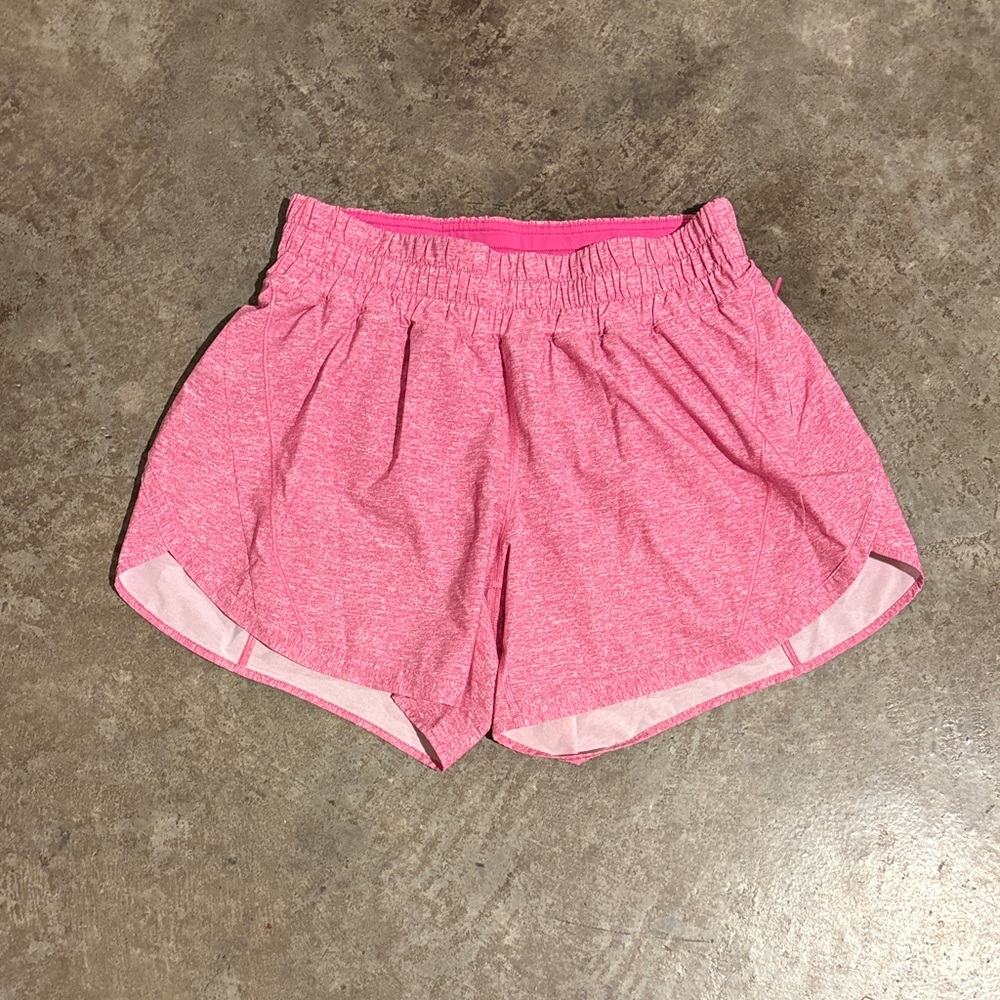 LULULEMON PINK SHORTS SIZE 8
